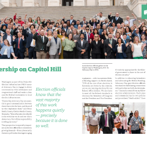 Our Town Clerk Spotted in a Magazine!